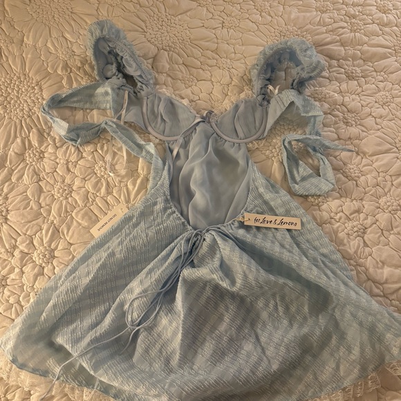 For Love & Lemons Catherine Mini Dress - Picture 3 of 5